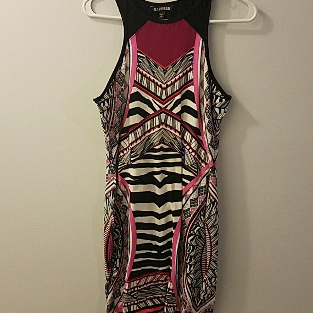 Express tribal bodycon